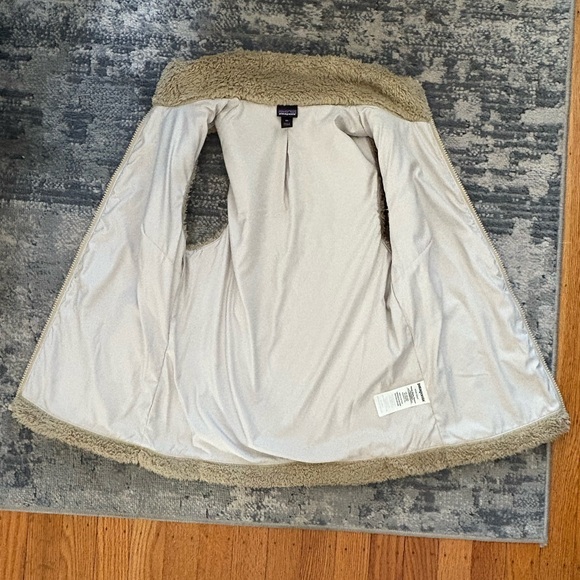 Patagonia Los Gatos Teddy Fleece Vest, Women’s XS, Tan - Picture 4 of 7
